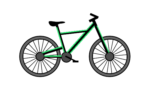 Vélo après transformation et covering ©Tout Roule